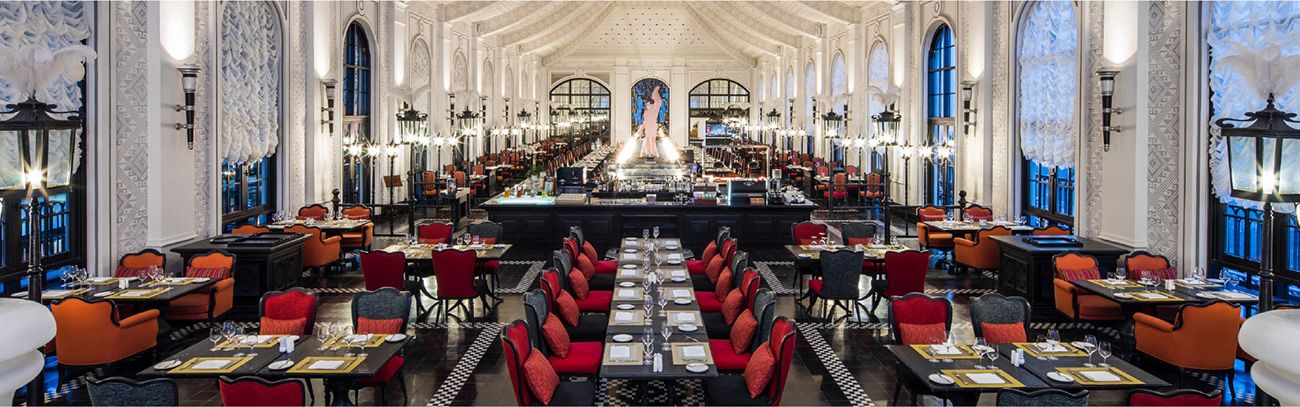 Background dining hall